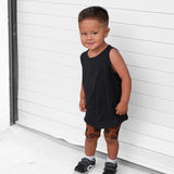 Bamboo Tank in Black