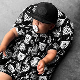 Bamboo Zippy Shortie in Born To Be Wild