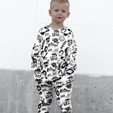 Organic Ribbed Set in Cool Kid (COMING SOON)