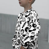 Organic Ribbed Set in Cool Kid (COMING SOON)