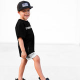 Bamboo Graphic Tee in Troublemaker