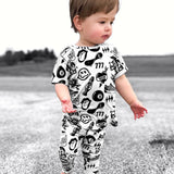 Bamboo Two Piece Set in Cool Kid