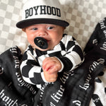 Long Live Boyhood x Later Skater Organic Muslin Quilt - Rebel Bro