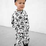Organic Ribbed Set in Cool Kid (COMING SOON)