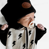 Hooded Fleece Romper in Bowie (PREORDER)