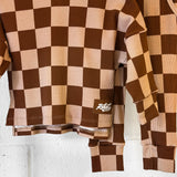 Organic Ribbed Set in Spiced Cider + Graham