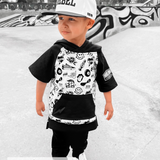 Short Sleeve Hoodie in Cool Kid