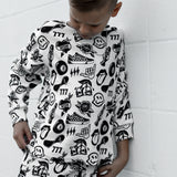 Organic Ribbed Set in Cool Kid (COMING SOON)