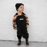 Overalls in Black Corduroy (PREORDER)