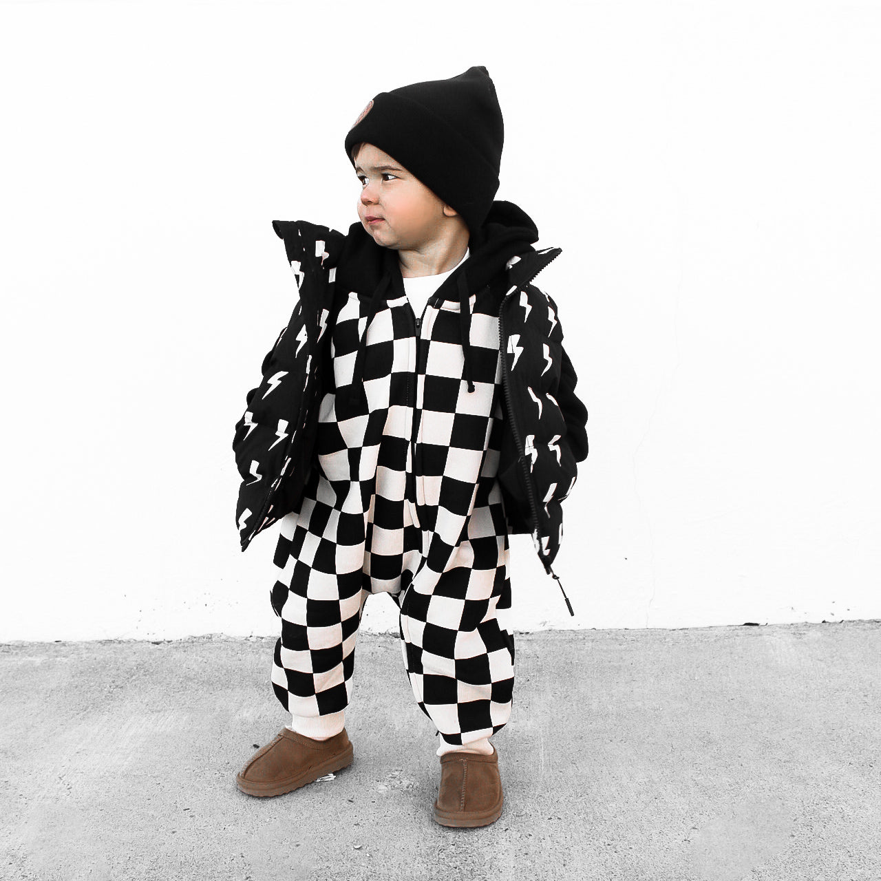 Hooded Rebel Romper in Venice (FINAL SALE) - Rebel Bro
