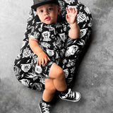 Bamboo Zippy Shortie in Born To Be Wild