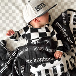 Long Live Boyhood x Later Skater Organic Muslin Quilt - Rebel Bro