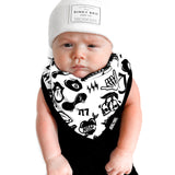 Bamboo Bandana Bib in Cool Kid