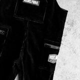 Overalls in Black Corduroy (PREORDER)