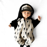Hooded Rebel Romper in Bowie (FINAL SALE) - Rebel Bro