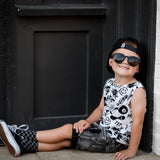 Bamboo Tank in Cool Kid