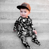 Bamboo Bandana Bib in Born to Be Wild