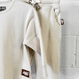 Organic Ribbed Set in Oat (COMING SOON)