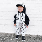 Hooded Rebel Romper in Bowie (FINAL SALE) - Rebel Bro