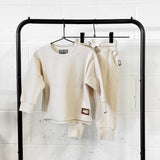 Organic Ribbed Set in Oat (COMING SOON)