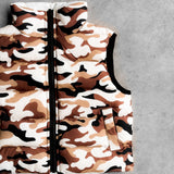 Reversible Puffer Vest in Ranger (PREORDER)