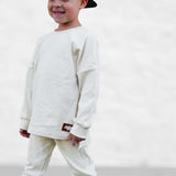 Organic Ribbed Set in Oat (COMING SOON)