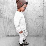 Organic Ribbed Set in Oat (COMING SOON)