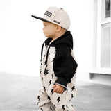Hooded Rebel Romper in Bowie (FINAL SALE) - Rebel Bro