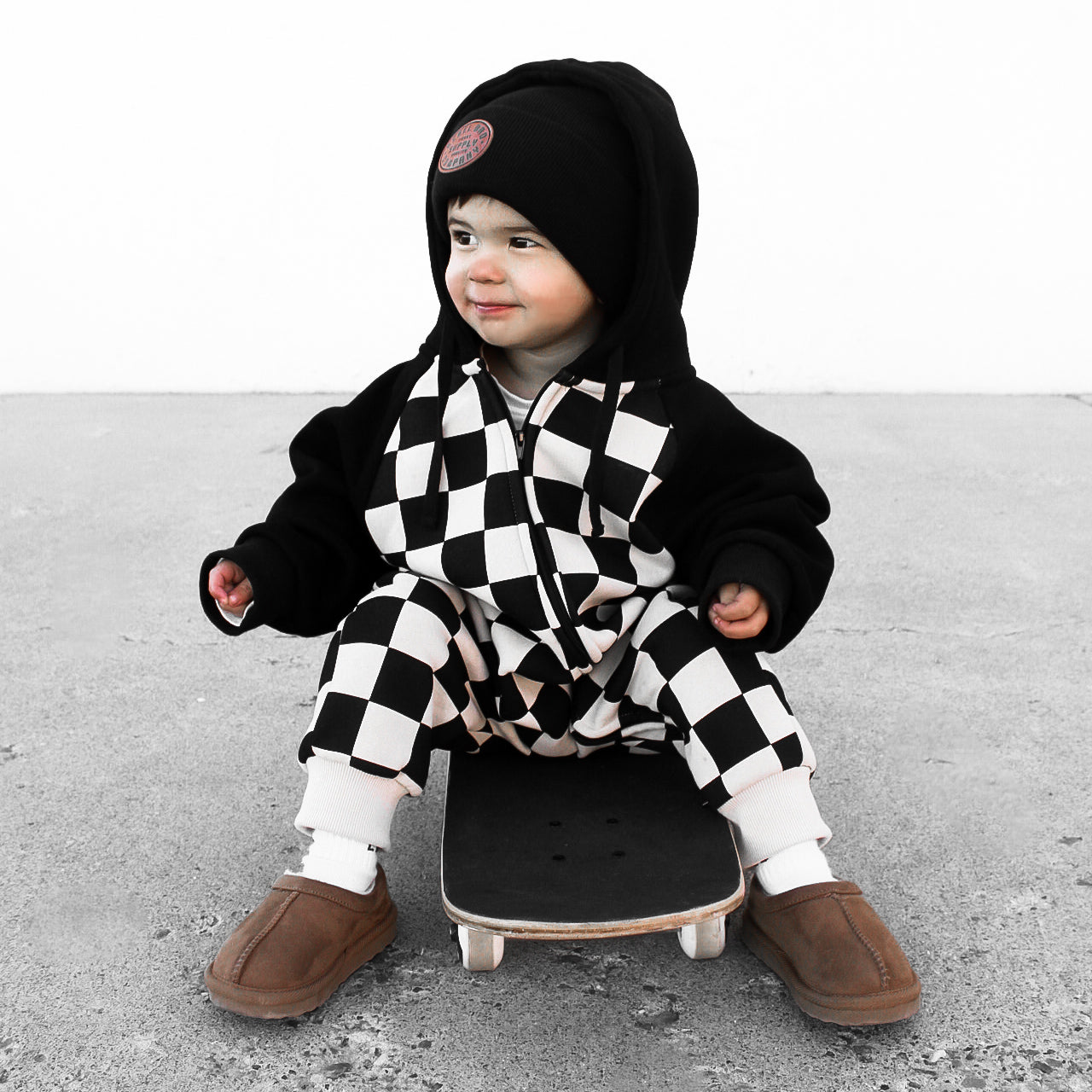Hooded Rebel Romper in Venice (FINAL SALE) - Rebel Bro
