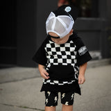 Short Sleeve Hoodie in Venice