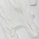 Ribbed Vanilla Zippy Sleeper - Rebel Bro