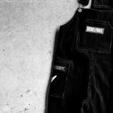 Overalls in Black Corduroy (PREORDER)