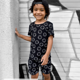 Biker Two Piece Set in Cobain
