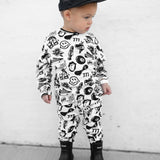 Organic Ribbed Set in Cool Kid (COMING SOON)