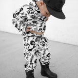 Organic Ribbed Set in Cool Kid (COMING SOON)