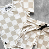 Biker Two Piece Set in Callen
