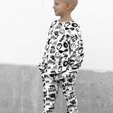 Organic Ribbed Set in Cool Kid (COMING SOON)
