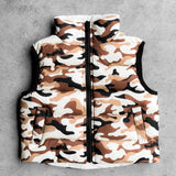 Reversible Puffer Vest in Ranger (PREORDER)