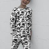 Organic Ribbed Set in Cool Kid (COMING SOON)