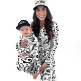 Women’s Bamboo Henley Two Piece Set in Cool Kid