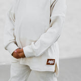 Organic Ribbed Set in Oat (COMING SOON)