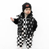 Hooded Rebel Romper in Venice (FINAL SALE) - Rebel Bro