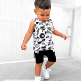 Bamboo Tank in Cool Kid