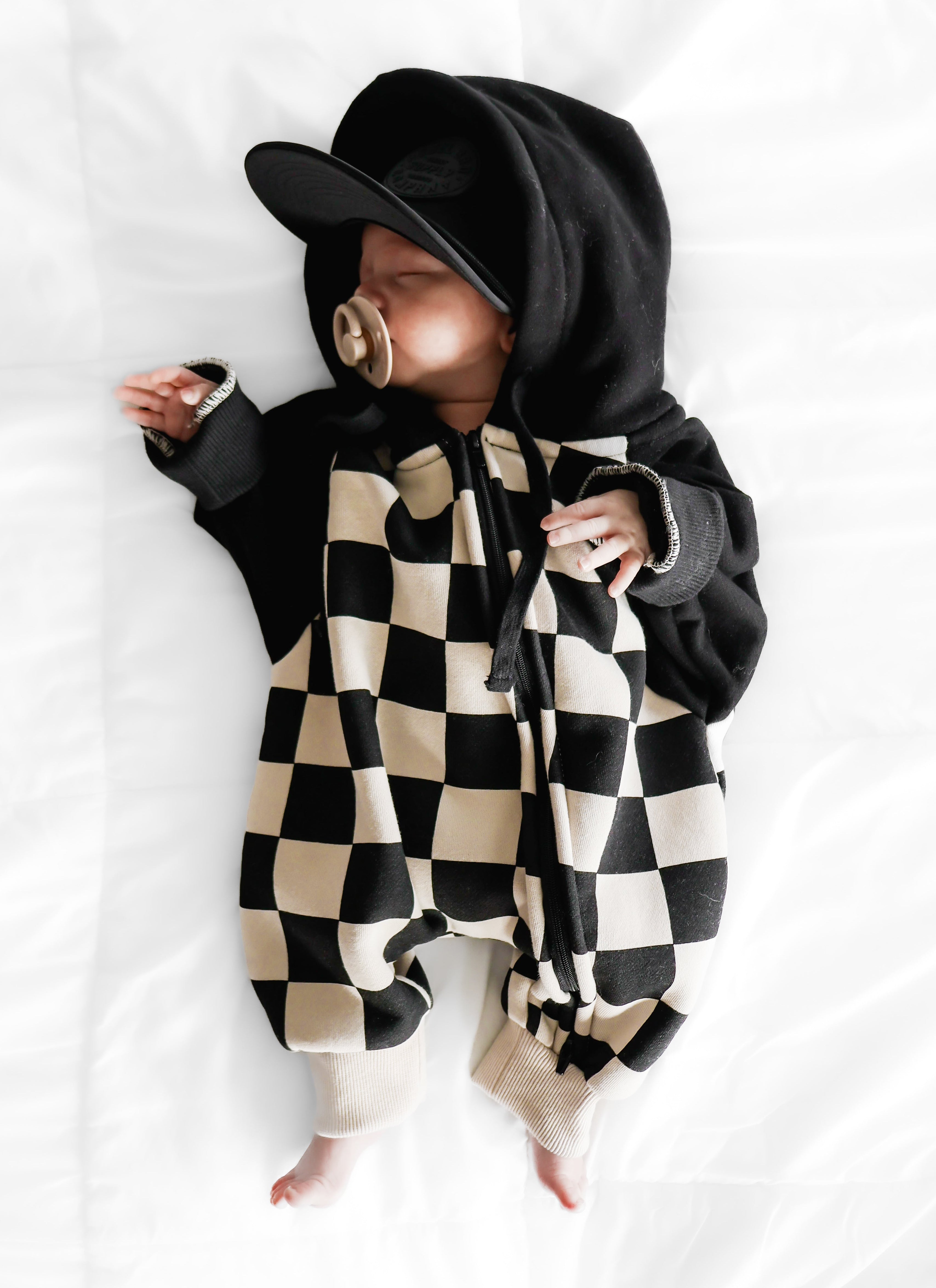 Hooded Rebel Romper in Venice (FINAL SALE) - Rebel Bro