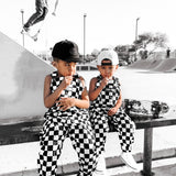 Overalls in Venice (Checkered)
