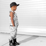 Overalls in Urban Drip