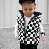 Reversible Puffer Vest in Vintage Venice (PREORDER)