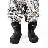 Classic Midi Boot in Black / Black