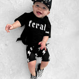 Bamboo Graphic Tee in Feral