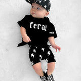Bamboo Graphic Tee in Feral